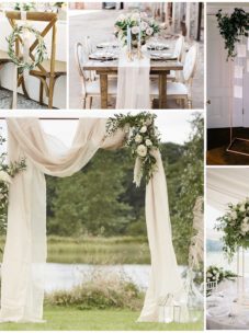 Ivy Coast Pre-Set Styled Wedding Packages modern romance