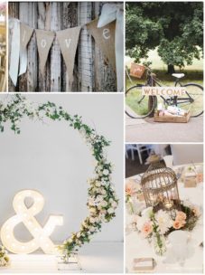 Ivy Coast Pre-Set Styled Wedding Packages country chic