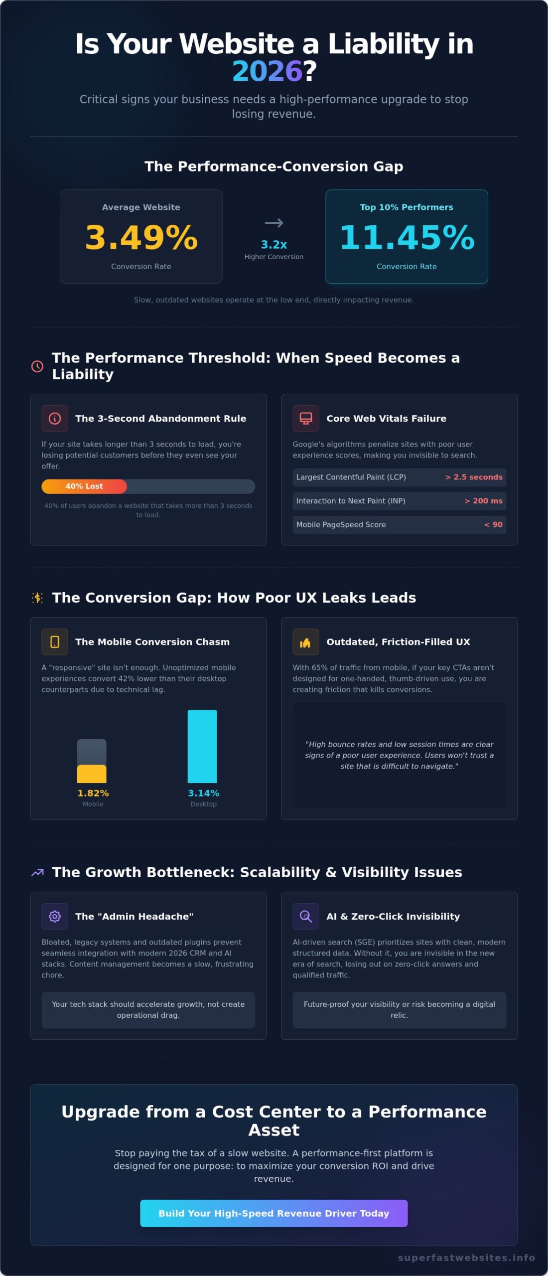 Is Your Site Costing You Sales? 15 Critical Signs My Business Needs a New Website in 2026