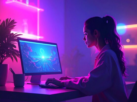 superfast-websites-A visual showing a laptop monitor 20318 User-friendly website builder for affordable professional sites